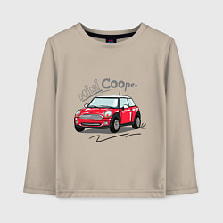 Детский лонгслив Mini Cooper