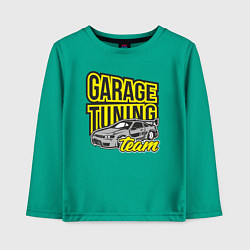 Детский лонгслив Garage tuning team