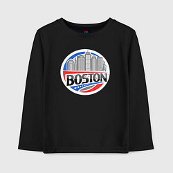 Детский лонгслив City Boston