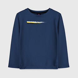 Детский лонгслив Флаг миниатюра российской империи патриоты