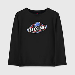 Детский лонгслив Boxing sport