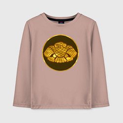 Лонгслив хлопковый детский Гунны из Total War: Attila, цвет: пыльно-розовый