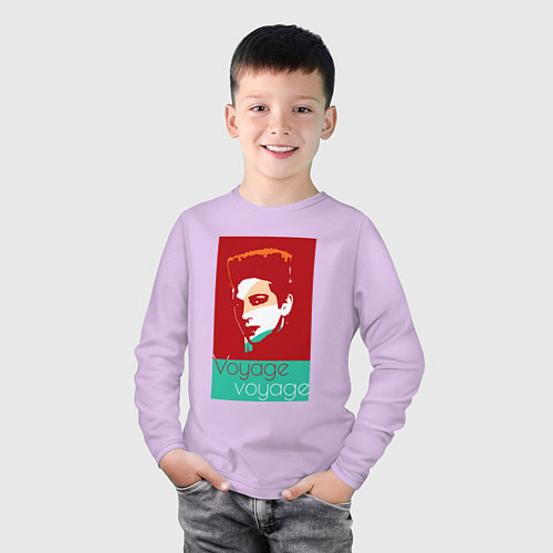 Детский лонгслив Voyage voyage / Лаванда – фото 3