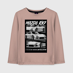 Детский лонгслив Mazda rx-7 JDM авто