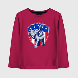 Детский лонгслив Elephant USA