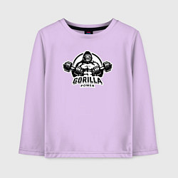 Детский лонгслив Gorilla power gym