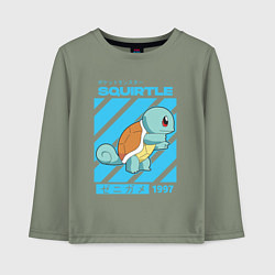 Детский лонгслив Покемоны Сквиртл Squirtle