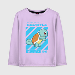 Детский лонгслив Покемоны Сквиртл Squirtle