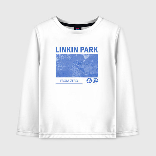 Детский лонгслив Linkin Park - From Zero / Белый – фото 1
