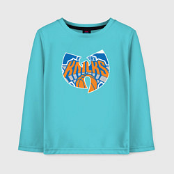 Детский лонгслив Wu-tang knicks