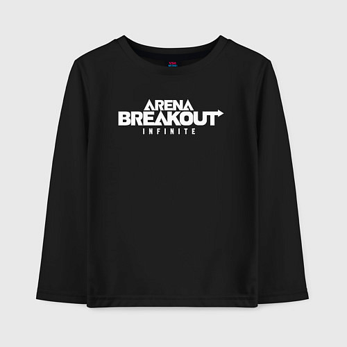 Детский лонгслив Arena breakout infinite / Черный – фото 1