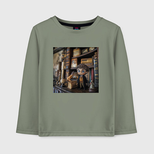 Детский лонгслив Гарри Поттер / Авокадо – фото 1