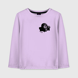 Детский лонгслив Crazy girl