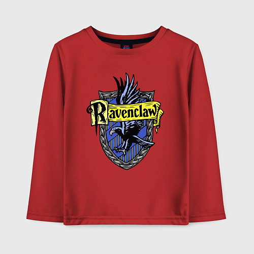 Детский лонгслив Ravenclaw emblem / Красный – фото 1