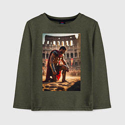 Детский лонгслив Спартак в Колизее