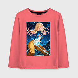 Детский лонгслив Марин Китагава косплей Dragon Ball