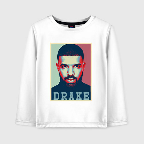 Детский лонгслив Drake / Белый – фото 1