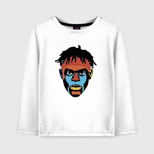 Детский лонгслив Оклахома - Дорт / Белый – фото 1