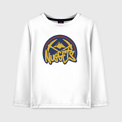 Детский лонгслив Nuggets team