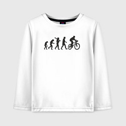 Детский лонгслив Велоэволюция