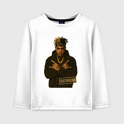Детский лонгслив XXXTentacion с золотой цепью