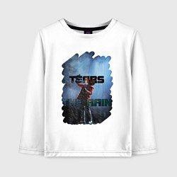 Детский лонгслив Tears in the rain