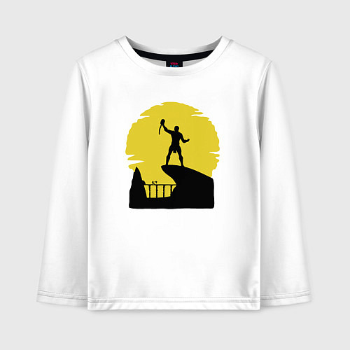 Детский лонгслив Fatality / Белый – фото 1