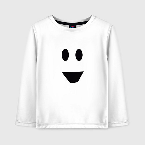 Детский лонгслив Я привидение / Белый – фото 1