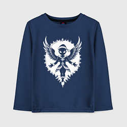 Детский лонгслив Рождественский иноплонетный ангел