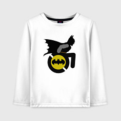 Детский лонгслив Batman race