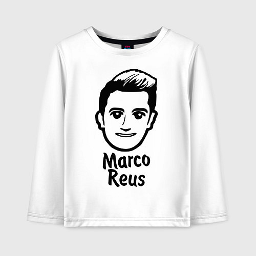 Детский лонгслив Marco Reus / Белый – фото 1