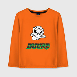 Детский лонгслив HC Anaheim Ducks Art