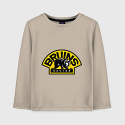 Детский лонгслив HC Boston Bruins Label