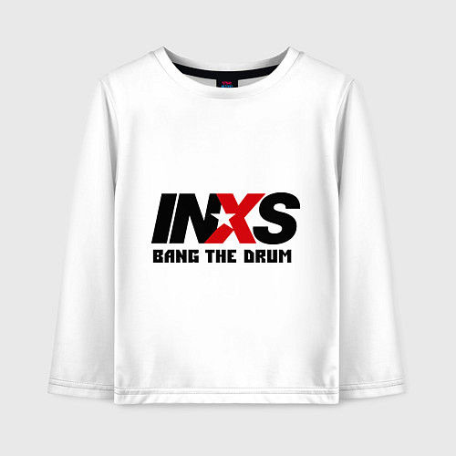 Детский лонгслив INXS / Белый – фото 1