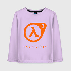 Лонгслив хлопковый детский Half-Life 3, цвет: лаванда