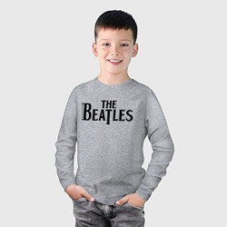 Лонгслив хлопковый детский The Beatles, цвет: меланж — фото 2