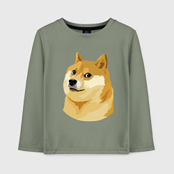 Детский лонгслив Doge