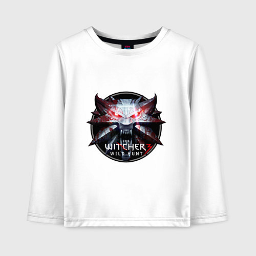 Детский лонгслив The Witcher 3 / Белый – фото 1