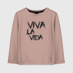 Детский лонгслив Viva La Vida