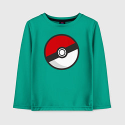 Детский лонгслив Pokeball