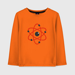 Лонгслив хлопковый детский Atomic Heart: Nuclear, цвет: оранжевый