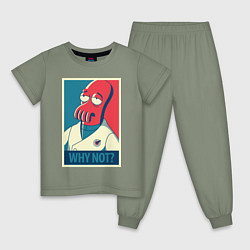 Детская пижама Zoidberg: Why not?