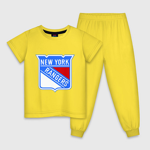 Детская пижама New York Rangers / Желтый – фото 1