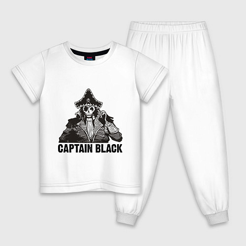 Детская пижама Captain Black / Белый – фото 1