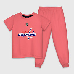 Детская пижама Washington Capitals: Ovechkin 8