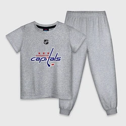 Детская пижама Washington Capitals: Ovechkin 8