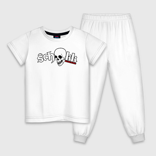 Детская пижама Schokk / Белый – фото 1
