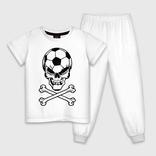 Детская пижама Football Ultras / Белый – фото 1