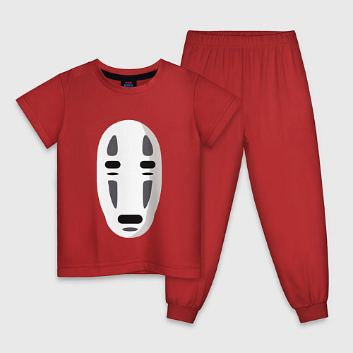Детская пижама Безликий Бог Каонаси / Красный – фото 1