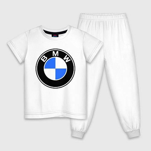 Детская пижама Logo BMW / Белый – фото 1